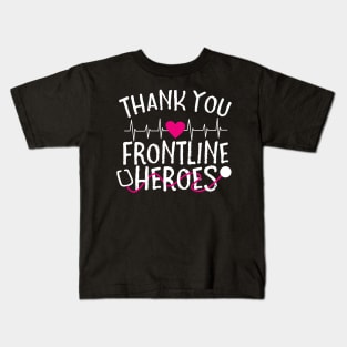 Thank You Frontline Heroes Kids T-Shirt